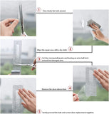NEW Window Screen Repair Tape Screen Door Repair Kit Gray 3-Layer Strong Adhesive Tape Patches Fiberglass Mesh Instantly Fix Holes (2''X80'')