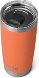 NEW YETI Rambler 20 oz Stainless Steel Vacuum Insulated Tumbler w/MagSlider Lid - High Desert Clay - Retails for $45!