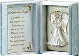 NEW Guardian Angel Gift Ornament Glass, White Crystal Box, Holy Angel Prayer, Blessing Gift for Women and Men (Your Guardian Angel Box)