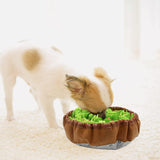 NEW Snuffle Mat for Dogs Sniffing Feeding Mat, Dog Snuffle Mat Slow Feeding Bowl Dog Anti-Slip Nose Work Spliced Training Mat Encourages Natural Foraging Skills, Stress Release (Green)