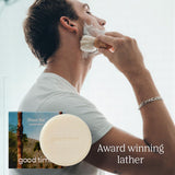 NEW Retails $12, Good Time - Moisturising Shave Bar for Close Shaves and Soft Skin - Canyon Drive fragrance - Bergamot, Eucalyptus, Musk - Single
