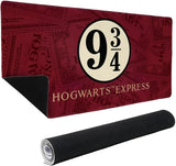 NEW Harry Potter Hogwarts Express Tickets Long Gaming Mouse Pad Desk Mat with Stitched Edges, Non-Slip Base for Gamer, Home and Office, 27.6 inch x 11.8 inch