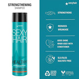 NEW Retails $23+ SexyHair Healthy Strengthening Anti-Breakage Shampoo, Helps Provide Strength and Flexibility to Damaged Hair, SLS and SLES Sulfate Free