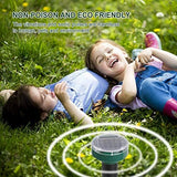 NEW Hicollie 4 Pack Solar LED Ultrasonic Waterproof Pest Repellent with IP56 Protection for Snakes, Voles, Rats, Mice etc. Chemical Free!