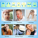 NEW Sealed EasYeah Baby Cool Pads for Kids Fever Discomfort, Instant Cooling Patch, Pack of 16