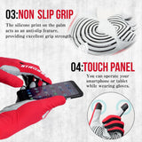 NEW Retails $55, STRASSE Sports activity Gloves Simulator Racing Driving Steering Wheel Controller, Black, Sz Medium