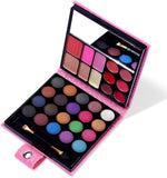 NEW (Pink) - All in One Makeup Kit - 20 Eyeshadow, 6 Lip Glosses, 3 Blushers, 2 Powder, 1 Concealer, 1 Mirror, 1 Brush, Make Up Gift Set for Teen Girls, Beginners And Pros
