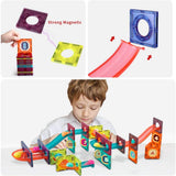 NEW Marble Run Magnetic Building Blocks Toys 110 PCS Educational Construction Learning Kit Play Set for Kids Boys Girls 3 4 5 6 7 8 Years Old