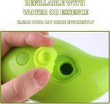 NEW Spray Floating Hair Comb, Pet Spray Massage Comb for Cats and Dogs, 3 In 1 Steamy Cat Brush, for Removing Tangled and Loose Hair, Anti-Flying Hair (green)