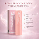 NEW Sealed PDRN Pink Collagen Volume Multi Balm, Hydrating Multi Balm Stick, Mild Collagen Wand, Anti-Wrinkle Moisturizer for Face, Eye, Lip & Neck, BB: 04/29