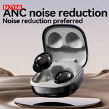 NEW Retails $50, Wireless Earbuds S07 Bluetooth5.4 Earphones in Ear Wireless Headset Bluetooth Active Noise Cancelling ENC Earphones TWS HiFi Sound Waterproof Sports Headphones with App (S07 Black)