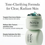 NEW Sealed Arencia Glow Hyssop Overnight Face Mask Serum - hydrating & Anti-Aging Serum for younger looking Korean Glass Skin, Vitamin A, C, E, Niacinamide, Peptide, BB: 08/28