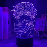 NEW LED Atmosphere Lamp Anime Lamp Satoru Gojo USB Light Jujutsu Kaisen LED Night Light for Birthday Gift Jujutsu Kaisen, Benrenshangmao (Color : 16 Color)