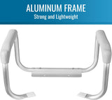 NEW DMI Toilet Safety Rails Arms Support, White, Retails $69+
