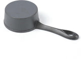 NEW Retails $23+ HAWOK DIA.3.8inch Cast Iron Melting Pot Pre-Seasoned Sauce Pan, Safe for use in the oven, on the stove, or over a campfire.