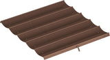 NEW Outsunny 8.2' x 8.4' Retractable Pergola Canopy Replacement for 10' x 10' Frame, Pergola Cover Replacement (Cover Top Only), Coffee