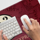 NEW Harry Potter Hogwarts Express Tickets Long Gaming Mouse Pad Desk Mat with Stitched Edges, Non-Slip Base for Gamer, Home and Office, 27.6 inch x 11.8 inch