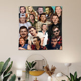 NEW LCFhome Morgan Wallen Tapestry 4x4Ft/120x120cm Printed Hanging Tapestry for Bedroom Dorm Decor Tapestry Bedroom Wall Tapestry