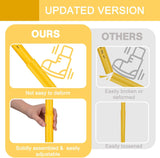 NEW Teamaze Flying Disc Game Set, Height Adjustable Disc Toss Game with Bottle, Score Tracker, Bottle Bash Game Set Bottle Drop Yard Games for Family Adult & Kid Outdoor Yard Lawn Beach