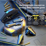 NEW TWS-X15 Wireless Bluetooth 5.3 Gaming Earbuds for Avid Gamers and Music Lovers, 3 Hours Battery, Waterproof