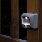 MR BEAMS MB520 Battery Operated LED Motion Sensor Step/Deck Light - Brown, can be used indoors or out! Retails $21+