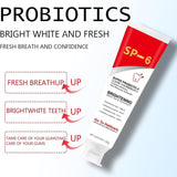 NEW Sp-6 Ultra Whitening Toothpaste, Sp-6 Probiotics Whitening Toothpaste, SP-6 Toothpaste