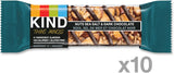 NEW KIND THINS Nuts Sea Salt & Dark Chocolate, Gluten Free Bars, 21g Bar (10 Count), BB: OC15/25