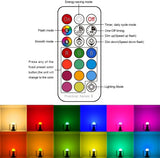 NEW iLC GU10 LED Light Bulb Color Changing 12 Colors 3W Dimmable Warm White 2700K RGB LED Light Bulbs with Remote Control, 20 Watt Equivalent (Pack of 4)
