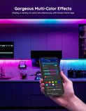 NEW Govee RGBIC Pro LED Strip Lights, 16.4ft Color Changing Smart LED Strips, Works with Alexa and Google, Segmented DIY, Music Sync, WiFi and App Control, LED Lights for Living Room, Bedroom, Christmas