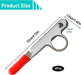 NEW HSOKEW 2Pcs Thread Snips for Sewing, Thread Scissor with Protective Rubber Sleeve Mini Snippers Shear Small Trimming Nipper Clipper for Quilting, Embroidery, Dressmaking Tailoring Dressmaking Crafting