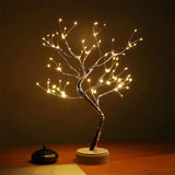 NEW Ruile Fairy Lights Tree Lamp, Tabletop Bonsai Tree Lights for Bedroom, USB&Battery Powered, 20’’ 108 LED Warm White LED, DIY Table Lamp for Room Decor, Wedding Sign, Festival Holiday Or Bar (Warm White)