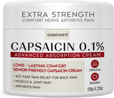 NEW Sealed Capsaicin Pain Relief Cream – Topical Arthritis & Muscle Pain Relief for Joint, Nerve & Back Pain – Medicated Pain Cream with Capsaicin 0.1% – Arnica, Aloe & Chamomile, 4.23 Fl Oz, BB: 01/29
