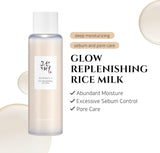 NEW Beauty of Joseon Glow Replenishing Rice Milk 5.07 fl.oz (150ml) - Facial Sebum Toner for Oily Combination Skin, Korean Moisturizing Care, BB: 12/27