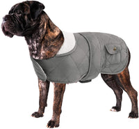 NEW LeerKing Dog Cold Weather Coats Warm Windproof Winter Dog Jacket Fleece Lining Outdoor Snowsuit Dog Coat - Size XXL