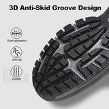 NEW Men's Hiking Shoes Slip On Waterproof Anti-Slip Shoes with Arch Support Lightweight Orthopedic Loafers Breathable Sneakers Low-top Walking Boat Shoe, Brown, Sz 11