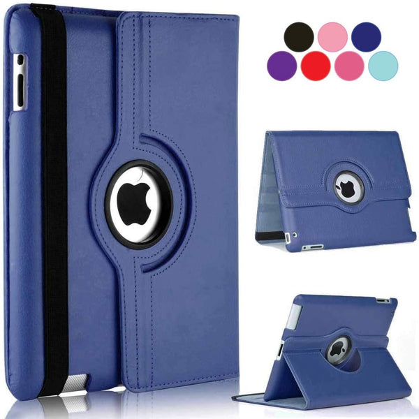 NEW Vultic Rotating Case for iPad Air 4/5 (2020/2022) / Pro 11 inch (2022/2021/2020/2018), 360 Degree Stand [Auto Sleep/Wake] Flip Leather Smart Cover (Navy Blue)