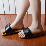 NEW Women/Men Acupressure Foot Massage Slippers Reflexology Health Acupoint Massage Indoor Flat Shoes Sandals, Fits up to Women's Sz 10, Retails $126