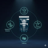 NEW Retails $48, PetCultures Calming Tribiotic Dog Supplement Powder – Supports Stress, L-Tryptophan, L-Theanine, and Gut-Brain Axis Balance - Made in USA (30), BB: 04/27