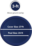 NEW Blue Wave 21-ft Round Leaf Net Above Ground Pool Cover Retails $132+