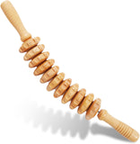 NEW Retails $55 Liitrton Wood Therapy Fasci Massage Tools, Curved Wooden Massage Roller Cellulite Reduction and Muscle Tension (Natural Wood)