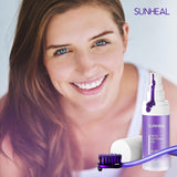 NEW Sealed Purple Teeth Whitening Toothpaste: Teeth Whitening Purple for Adults Unflavored