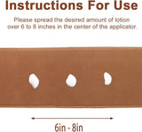 NEW Back Lotion Applicators, Apply Lotion To Back Easily, Back Buddy Lotion Applicator For Back Self Applicator, Work With Self Tanning Mitt, Non-Absorbent Band