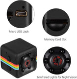 NEW Mini Cube Camera 1080P HD IR 120° Wide Angle 32GB Extended Memory