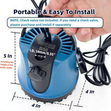 NEW Retails $56, 1/30HP 400 GPH Automatic Small Sump Pump 5 ft Max Head 115V Submersible Pool Cover Water Pump for Swimming Pool Garden Pond Basement, Auto Shut Off
