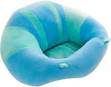 NEW SeaISee Baby Support Seat Sofa Plush Soft Animal Shaped Baby Learning to Sit Chair Keep Sitting Posture Comfortable for 3-16 Months (Green & Blue)