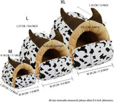 NEW LeerKing Guinea Pig Bed Rat Hamster Ferret Cute Giraffe Bed Cage Accessories for Chinchilla Bearded Dragon Hedgehog Sugar Glider, White XL