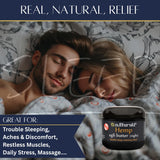 NEW Sealed Ugli Butter Hemp Night Cream 4oz – Calming Nightly Hemp Topical with Soothing Lavender, Calming Chamomile & Relaxing Passionflower. Ease Restless Muscles & Support a Healthy Sleep Cycle Melatonin Free