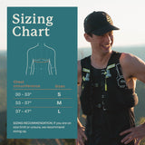 NEW Retails $69, Life-Sport Gear Torrent Hydration Vest 2.5 Liters Capacity– Ultralight & Breathable – Adjustable - 7 Pockets – Reflective - Included 2 Soft Flasks (16oz/450ml), Black/Red, Sz L