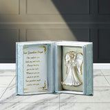 NEW Guardian Angel Gift Ornament Glass, White Crystal Box, Holy Angel Prayer, Blessing Gift for Women and Men (Your Guardian Angel Box)