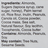 NEW KIND THINS Nuts Sea Salt & Dark Chocolate, Gluten Free Bars, 21g Bar (10 Count), BB: OC15/25